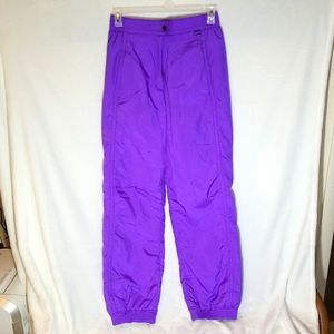 Womans Kaelin Thermolite Thinsulated Nylon Ski Pants Purple Size 14
